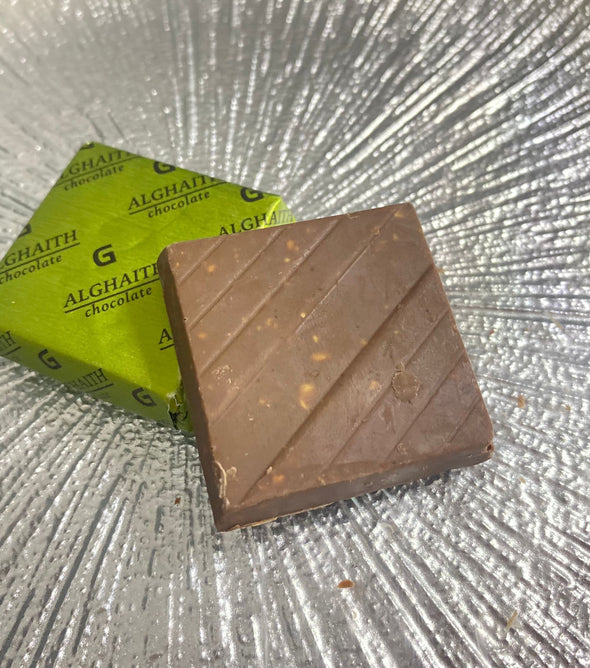 Chocolate vierkant met pistache