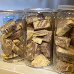 Freeze dried ice cream chocolade met banaan