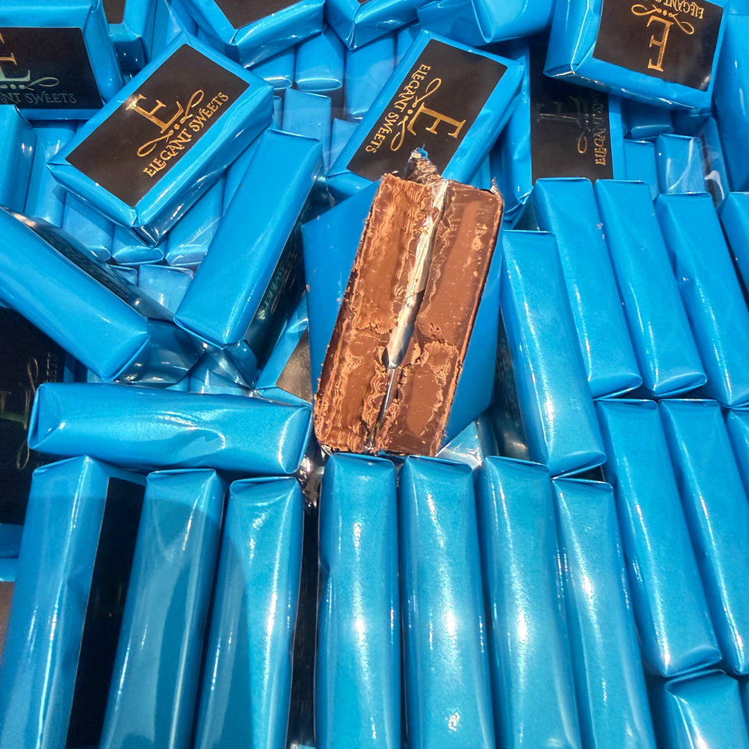 Chocolade gevuld met hazelnoot creme (Elegant)