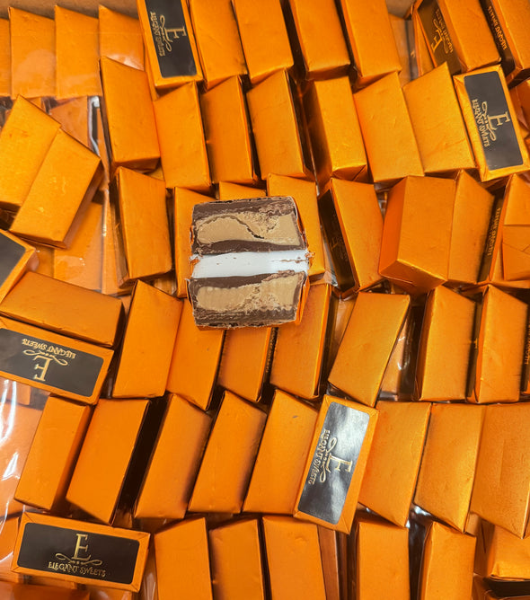 Chocolade gevuld met lotus creme (Elegant)