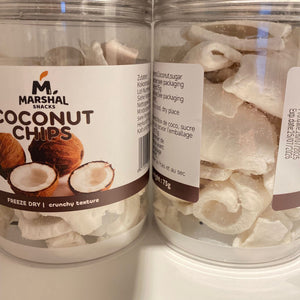 Gevriesdroogde kokos 75g