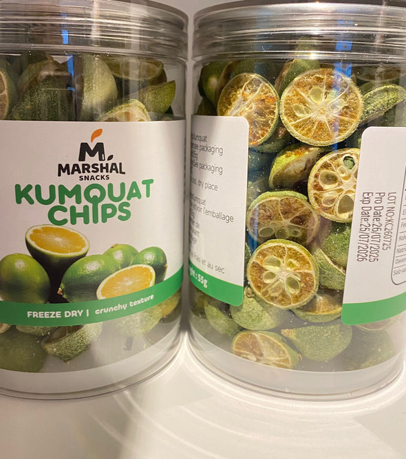 Gevriesdroogde kumquat 55g