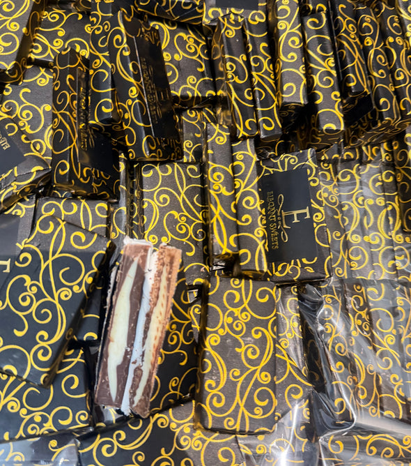 Chocolade gevuld met kokosnoot creme (Elegant)