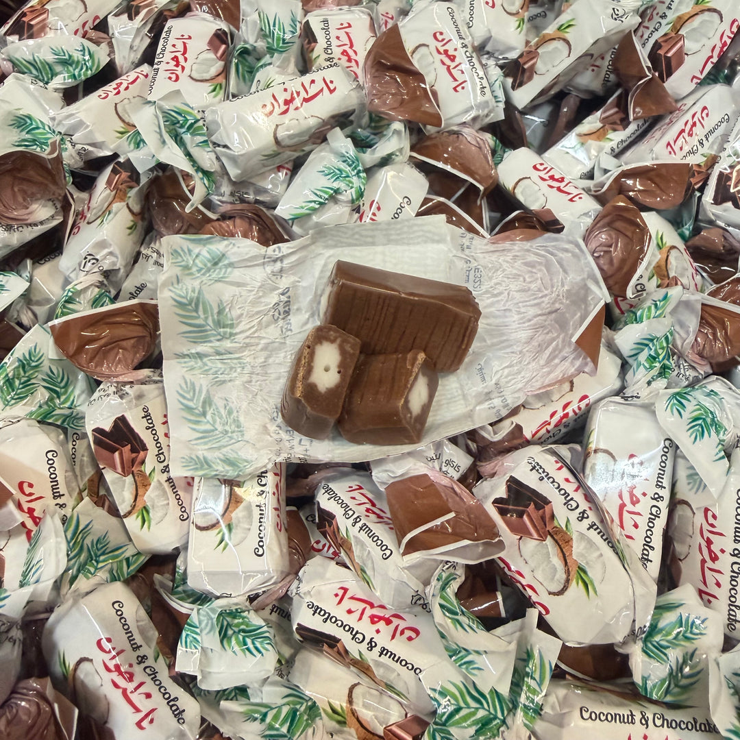 Toffee chocolade gevuld met kokosnoot