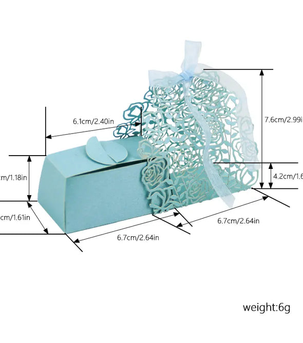 Elegant rozenontwerp - 10 Box