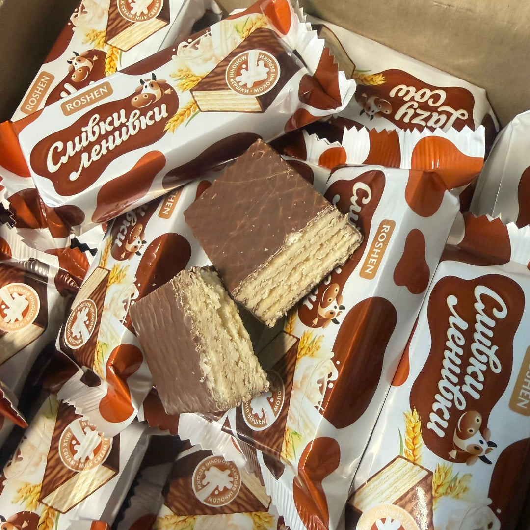 Wafers gevuld met melk crème 1 KG