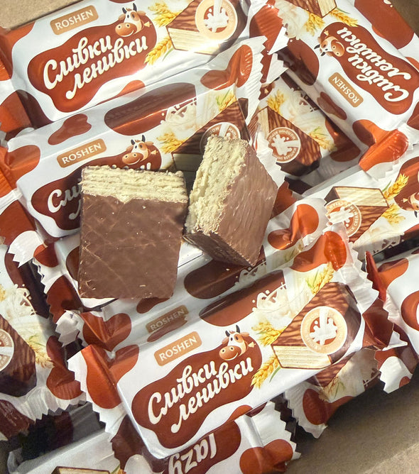 Wafers gevuld met melk crème 1 KG
