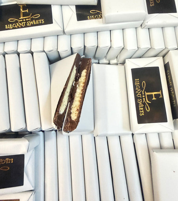 Chocolade gevuld met kokosnoot creme (Elegant)