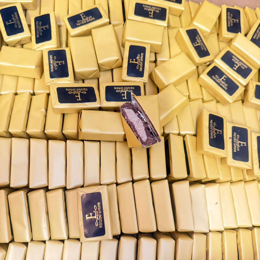 Chocolade gevuld met moca creme (Elegant)