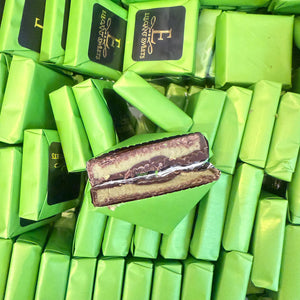 Chocolade gevuld met pistache crème (Elegant)